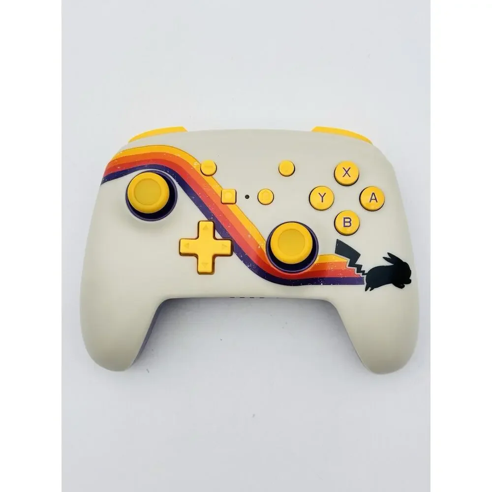 PowerA - Wireless Nintendo Switch Controller (Pokemon Pikachu Retro - White)